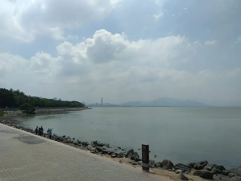 香港東鐵線=>深圳羅湖=>國貿(過夜)=> 深圳灣公園(紅樹林)=>海上世界=> 深圳蛇口港=>香港港澳碼頭=> 九龍天際100 (香港環球貿易廣場,490米)